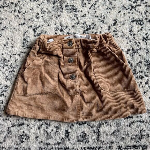 - Denim and Co 3-4 toddler corduroy skirt - Picture 1 of 4